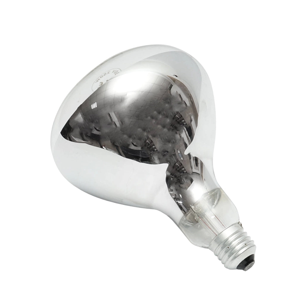 Lampadina riscaldante a infrarossi per pulcini e animali, E27, 250W, 230V.