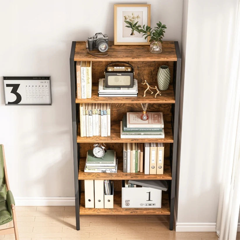 Libreria Marrone 74x30x155 cm Ideale per i Tuoi Libri