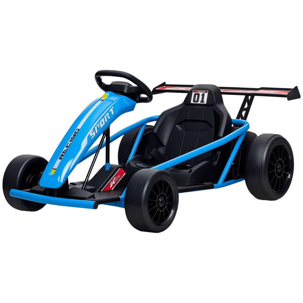 Go Kart elettrico per bambini ¨C Xylo ¨C blu 119x77x54 cm