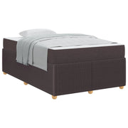 Letto matrimoniale | Letto per adulti | Struttura del letto Marrone Scuro 120 x 200 cm Tessuto