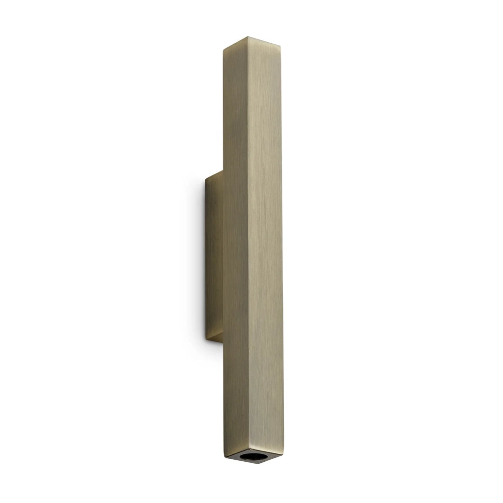 Applique Look 2 Luci LED 9W Luce Calda 3000K Ottone Ideal Lux