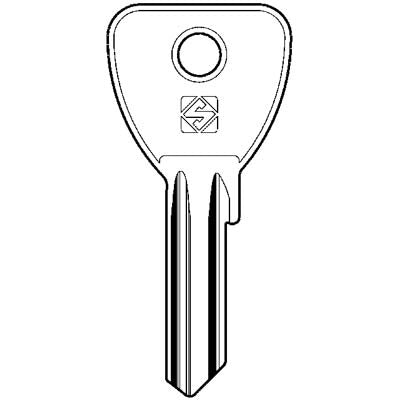 CHIAVE PIATTA OMEC OC5 SILCA - OTTONE NICHELATO- 10 pezzi