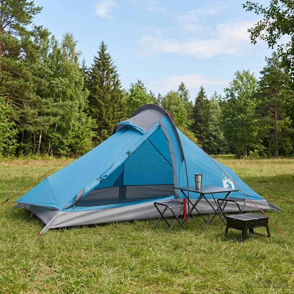 Tenda da backpacking 4 persona Blu 42018572