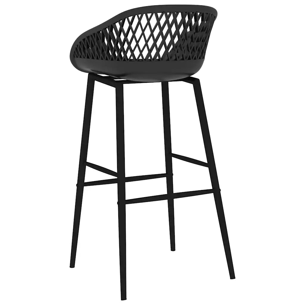 Set da Bar 7 pz Bianco e Nero 3057445