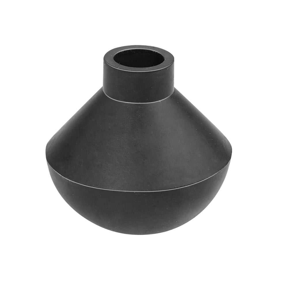 SFERA IN GOMMA NR NERA D. 63- D. Est. 63 mm  H.62 Pass. 17,5- G.M.P- pezzi 1