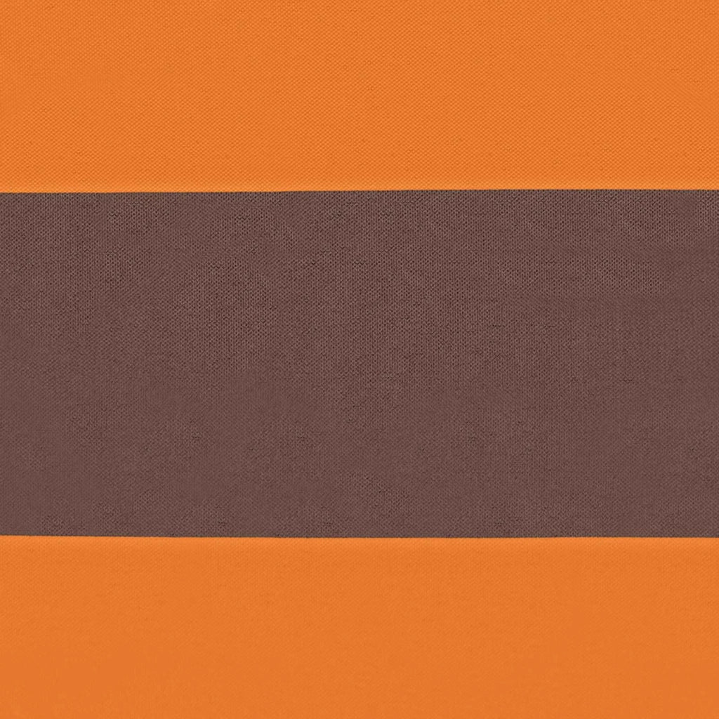 Schermo da balcone | Paravento da Balcone Arancione e Marrone 110 x 800 cm