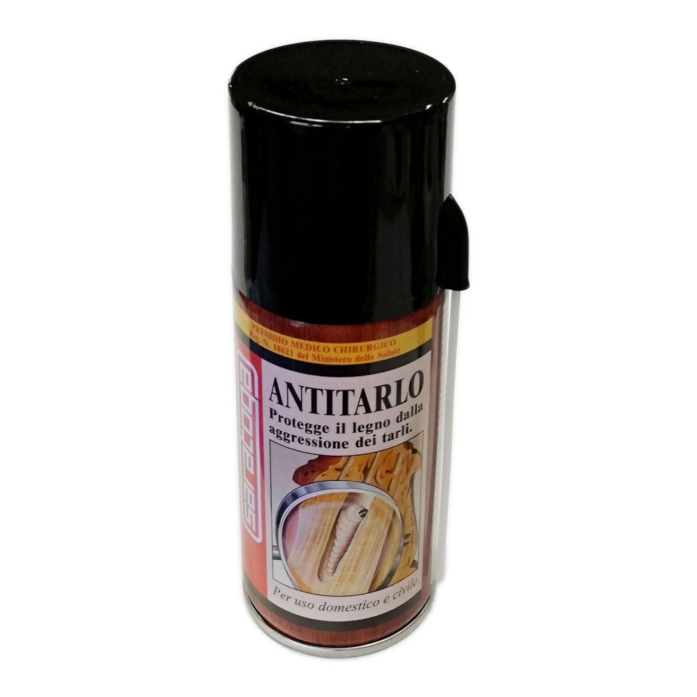 Antitarlo spray 150ml protezione legno per uso domestico e civile