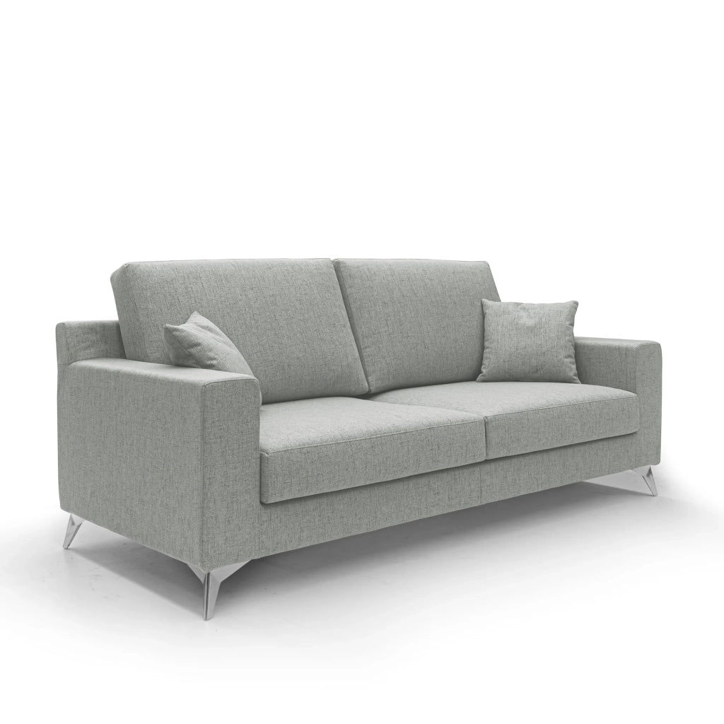 Michael Divano in tessuto impermeabile antimacchia T03 146 cm grigio chiaro