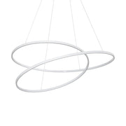 Lampadario Collezione OZ LED 75W Luce Calda 3000K Finitura Bianco Ideal Lux