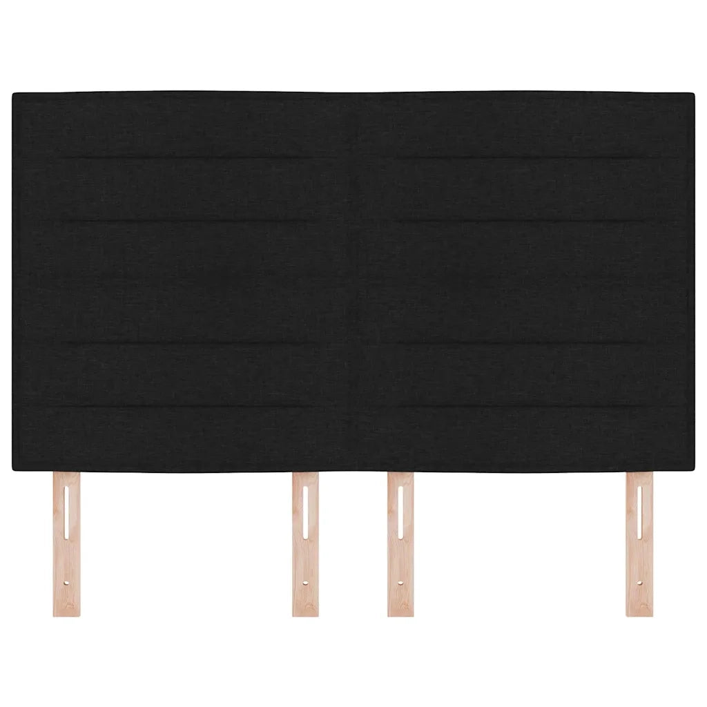 Testiera | Testata Nero 160 cm Tessuto