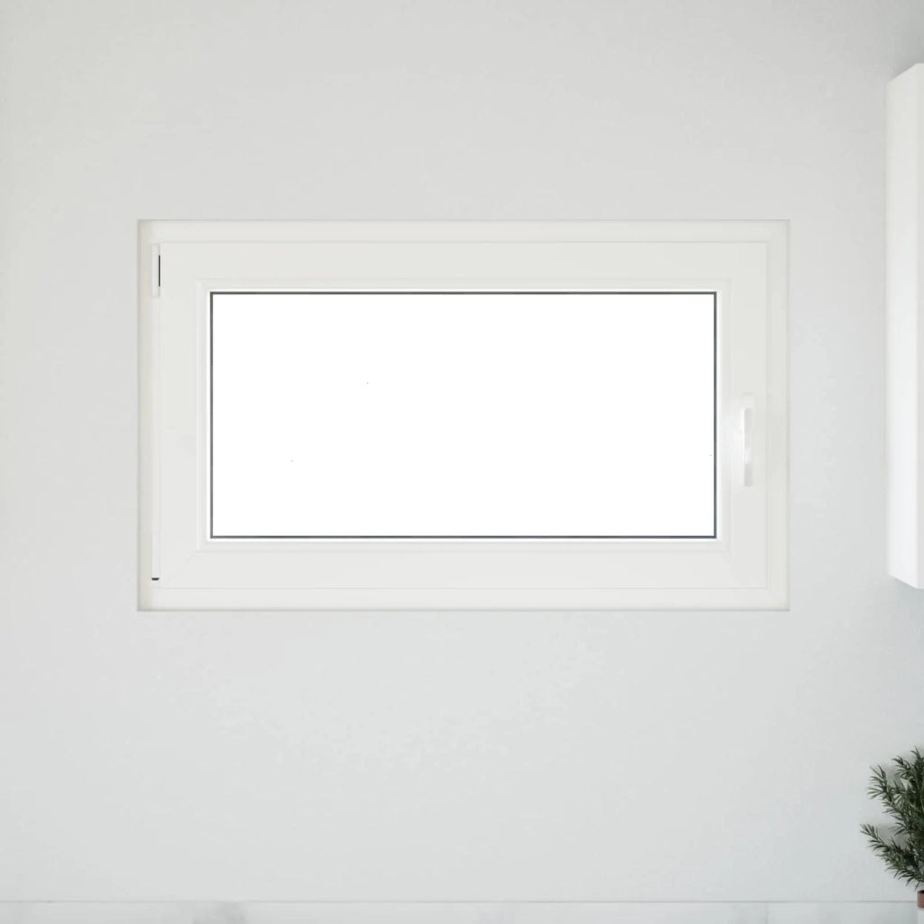 Finestra per Soffitta RISOR 100 x 60 cm PVC e Vetro Bianco CFW1676516