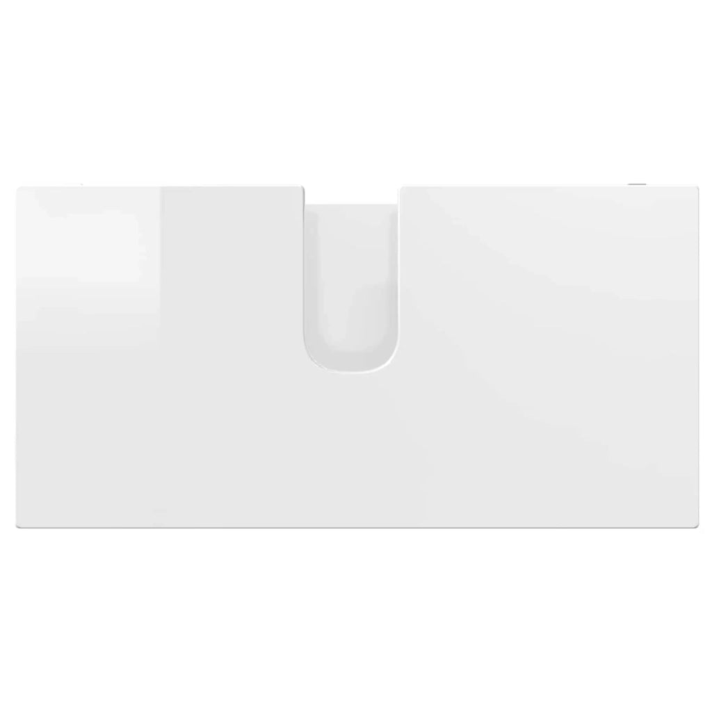 Mobile per lavabo da bagno Bianco Lucido 60 x 30 x 60 cm 888751
