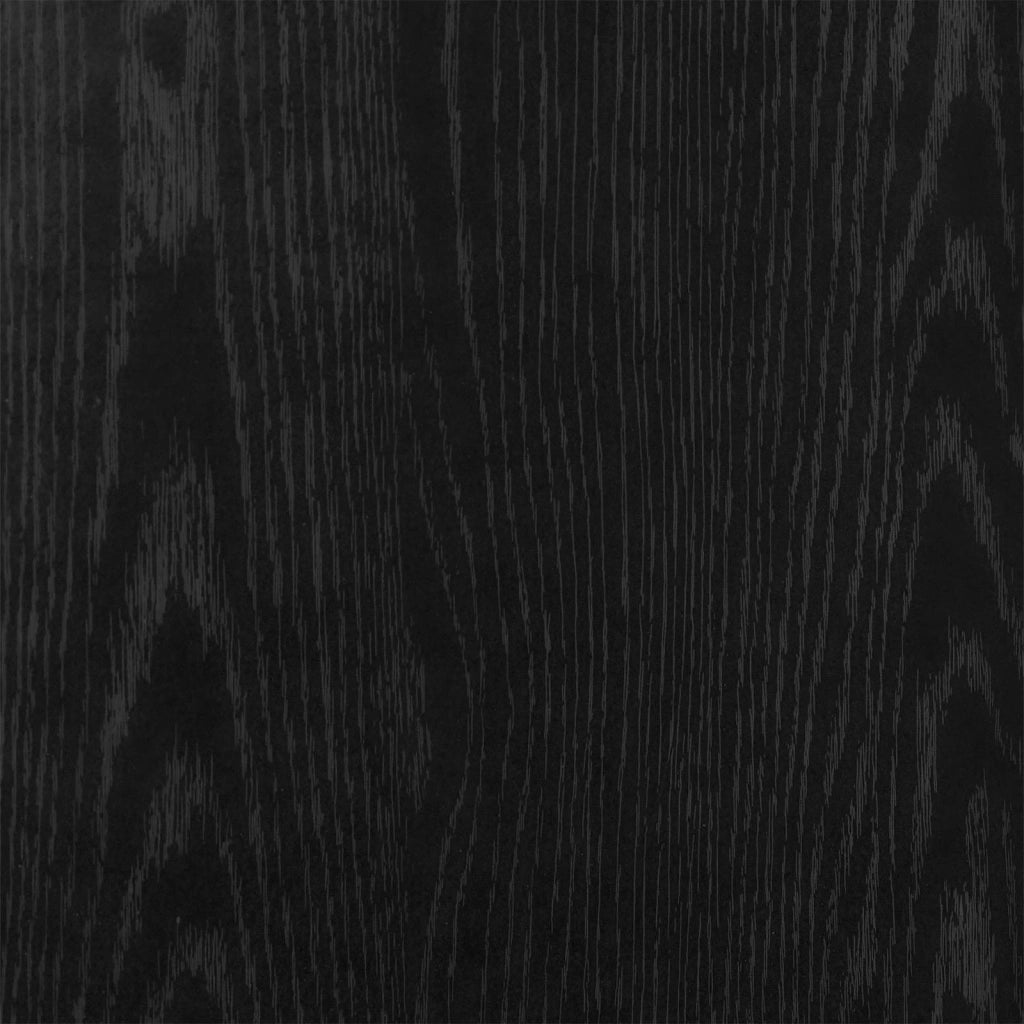 Set mobile TV 4 pz Rovere Nero Legno ingegnerizzato 3393529