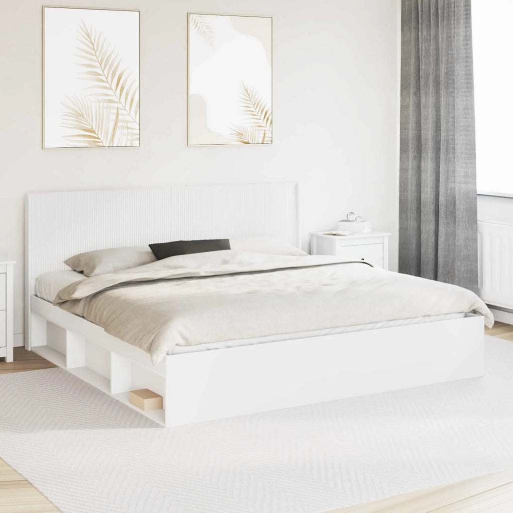 Testiera | Testata Letto Bianco Legno ingegnerizzato
