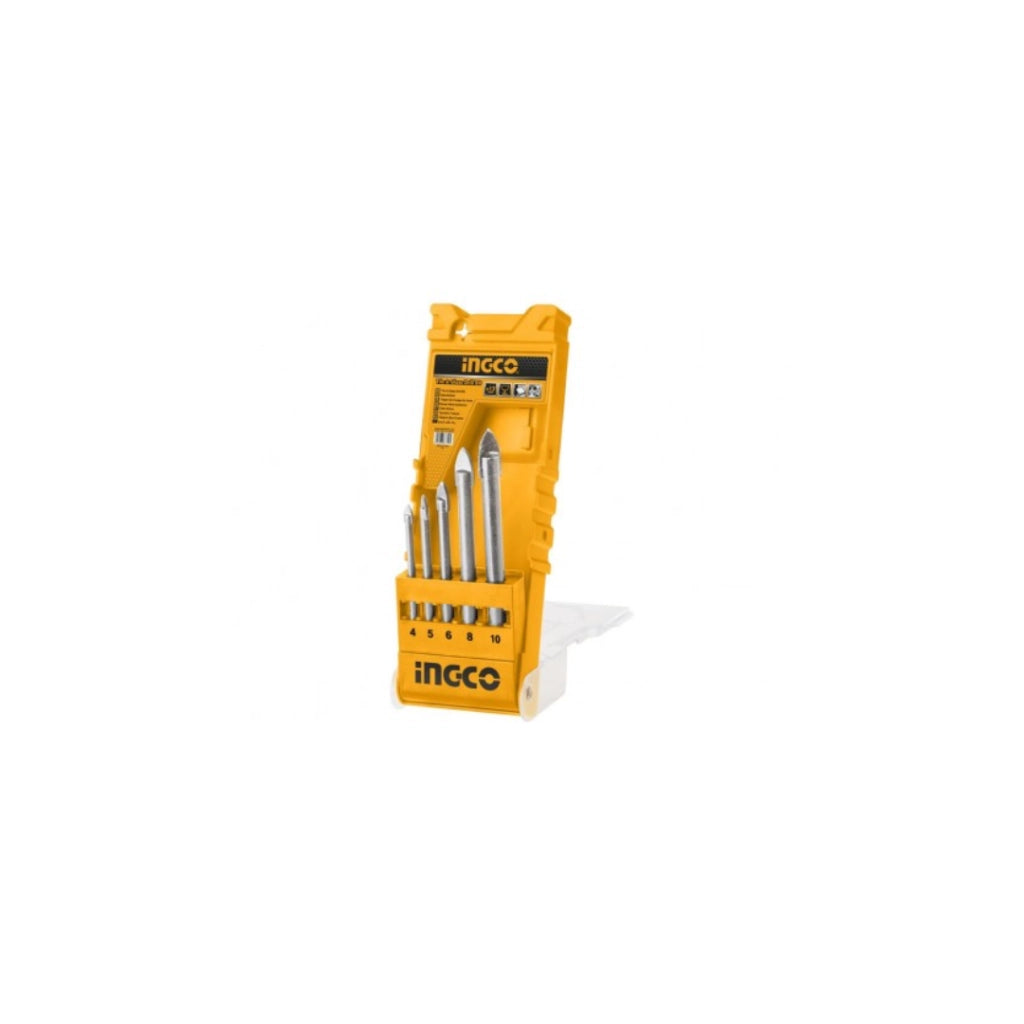 SET 5 PUNTE PER VETRO AKD7058 INGCO