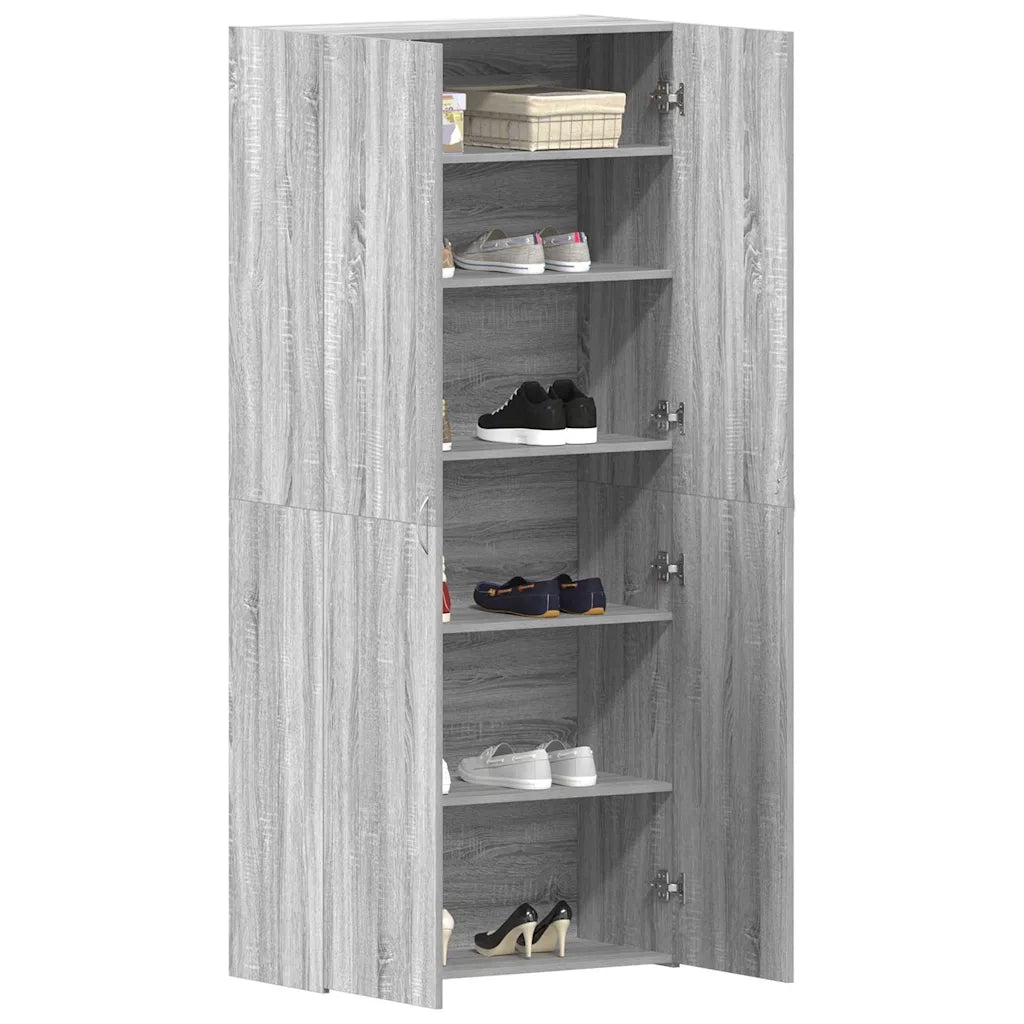 Mobile per scarpe 80 x 35.5 x 180 cm Legno ingegnerizzato 3333841