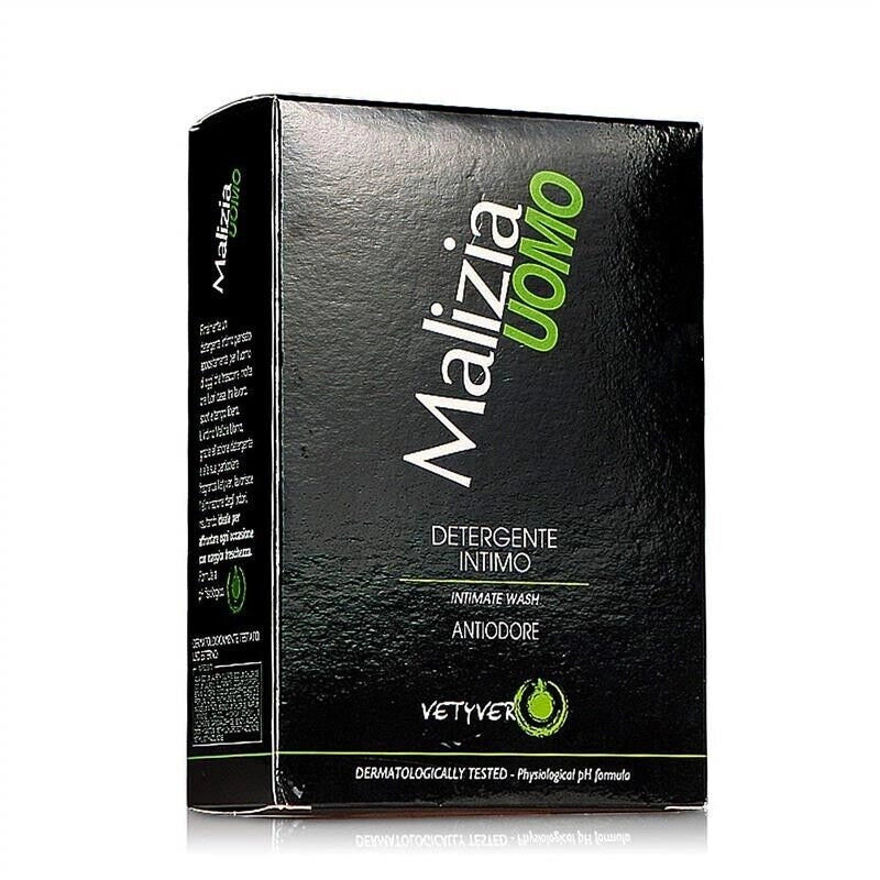 SET 12 PZ MALIZIA DETERGENTE INTIMO ANTI ODORE DA 200 ML UOMO