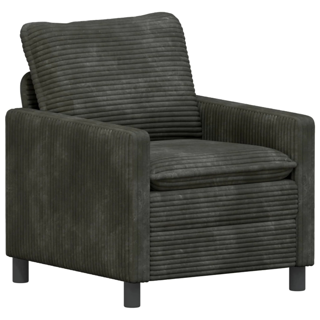 Set di divani 2 pcs Antracite Poliestere 3417097