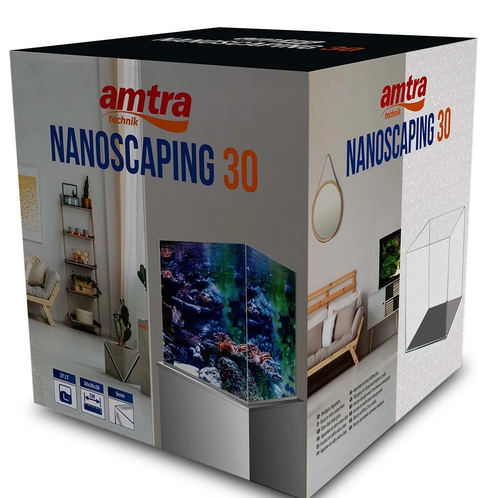 Amtra Nanoscaping Misure 30x30x30h - Vasca Extra Chiaro