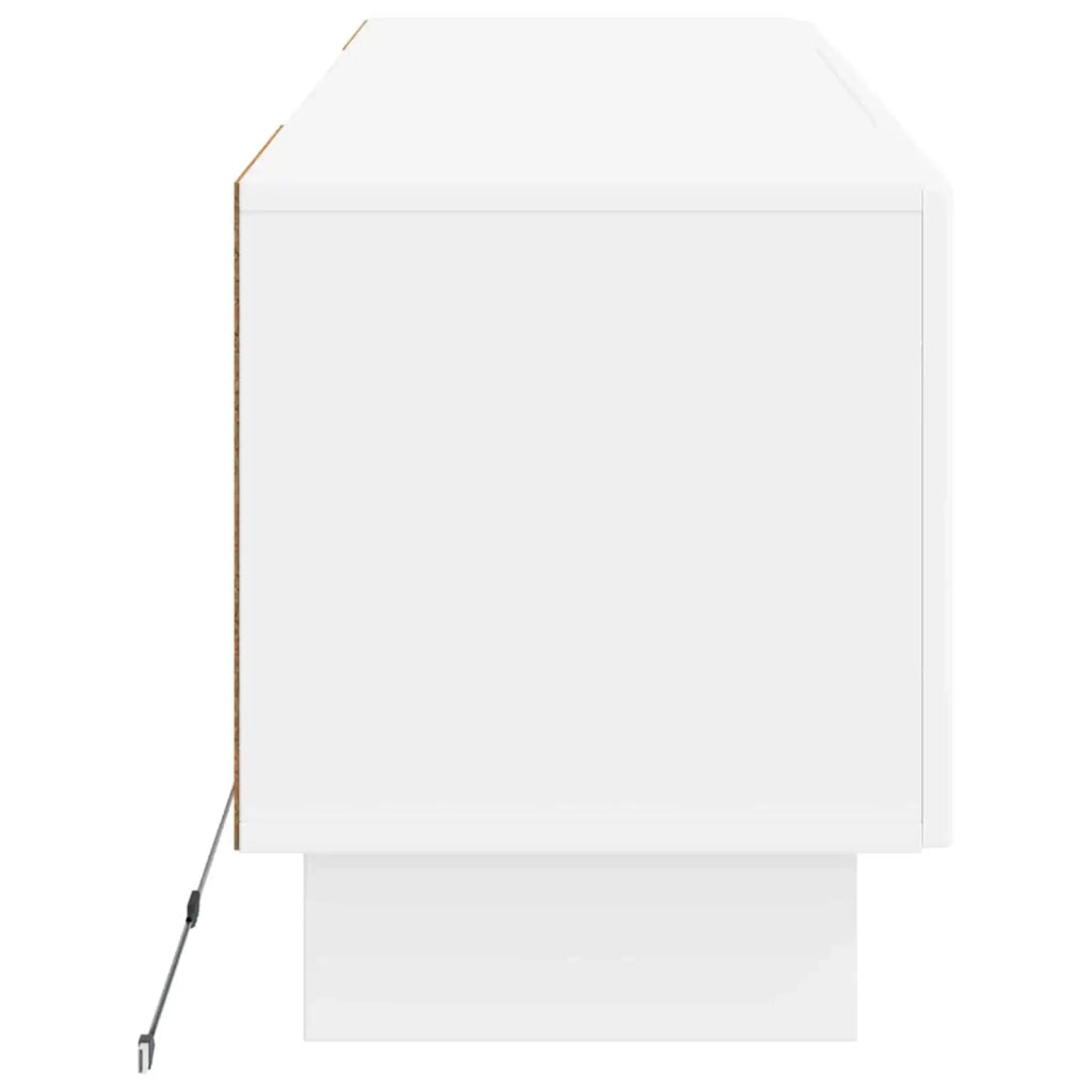 Mobile TV LED EDE 153 x 35 x 43 cm Bianco Lucido 896029