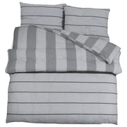Set Copripiumino Grigio 220x240 cm in Cotone CFW5329431