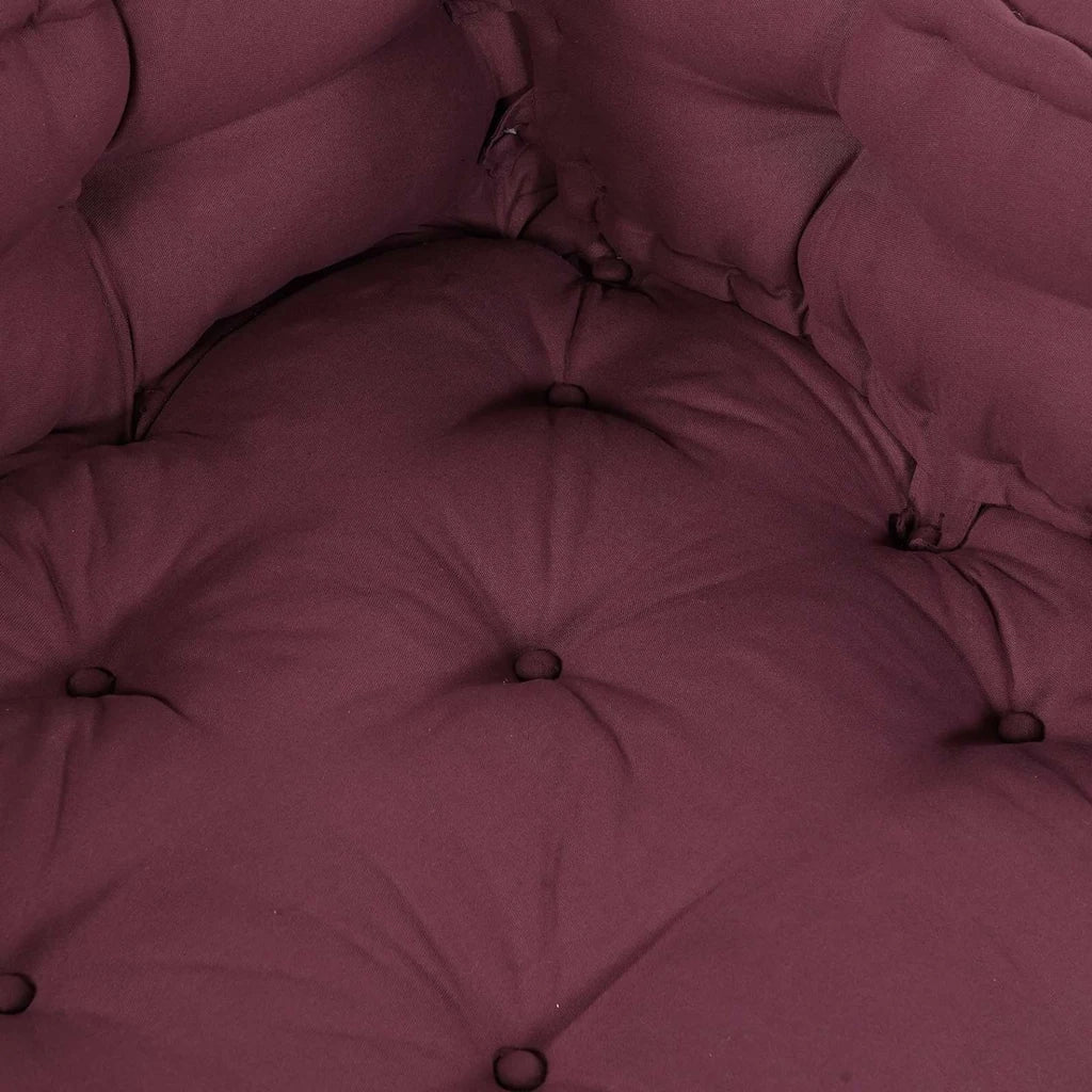 Cuscino per Divano Pallet 3 pz Tessuto Bordeaux 4019086