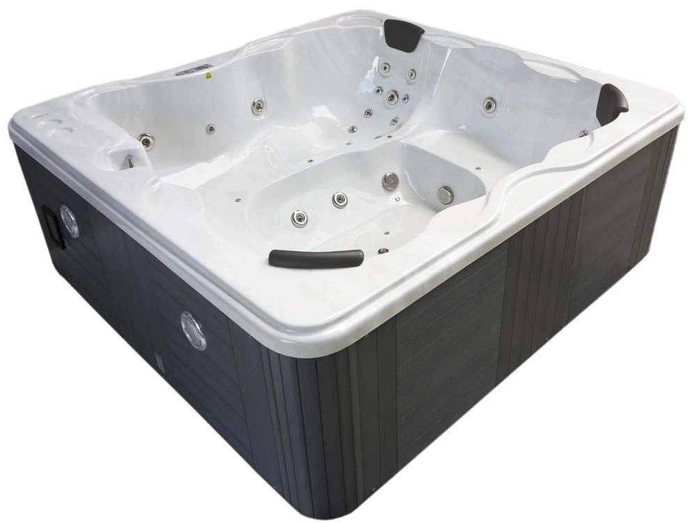 Spa "Cuba" 6 posti - Vasca bianca - Sistema Balboa +Bluetooth integrato - 220x210x80cm