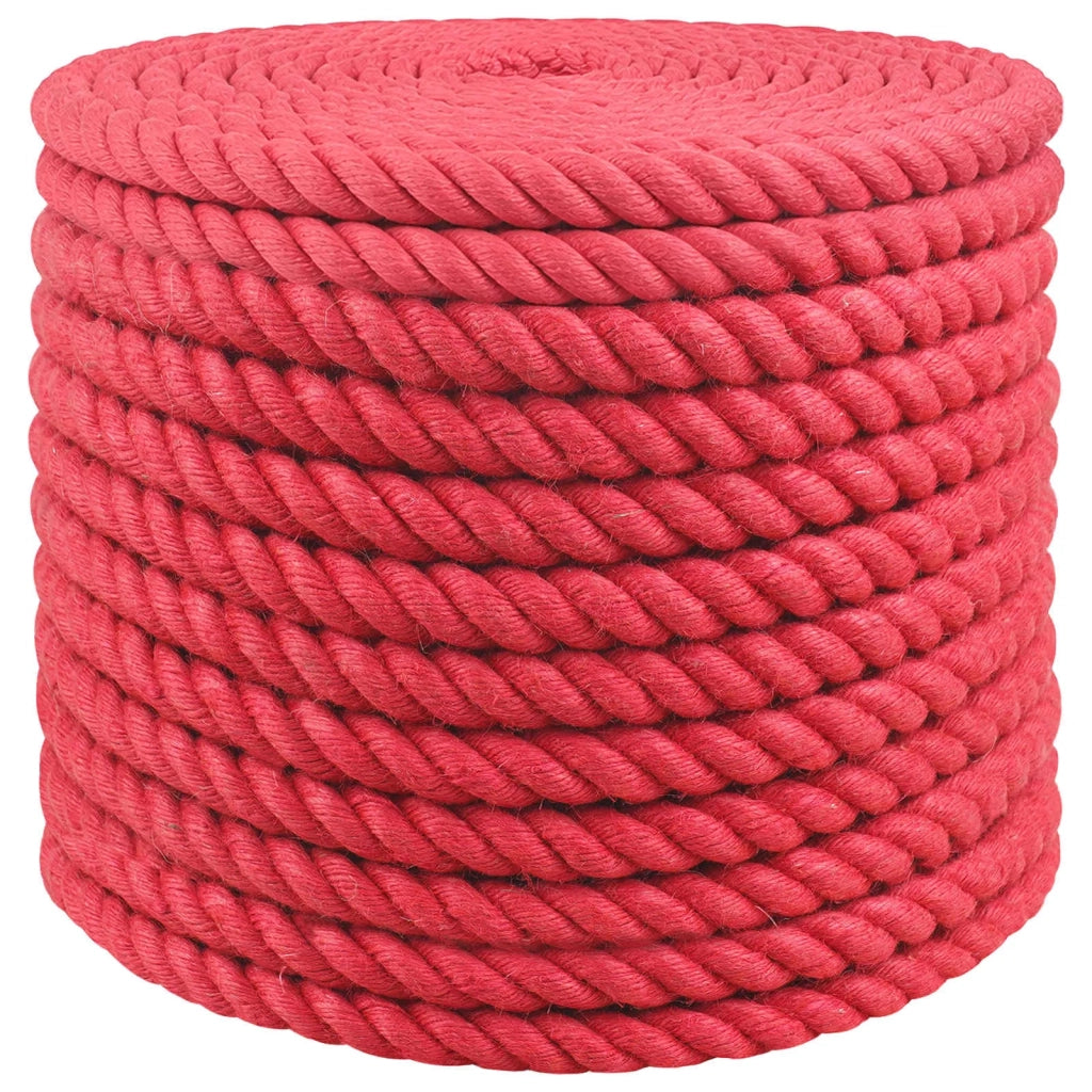 Corda di Juta 20 mm Rosso 100% juta Tossa 42011726