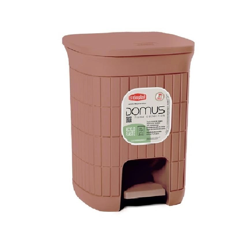 PATTUMIERA A PEDALE 'DOMUS' mocha mousse  - STEFANPLAST