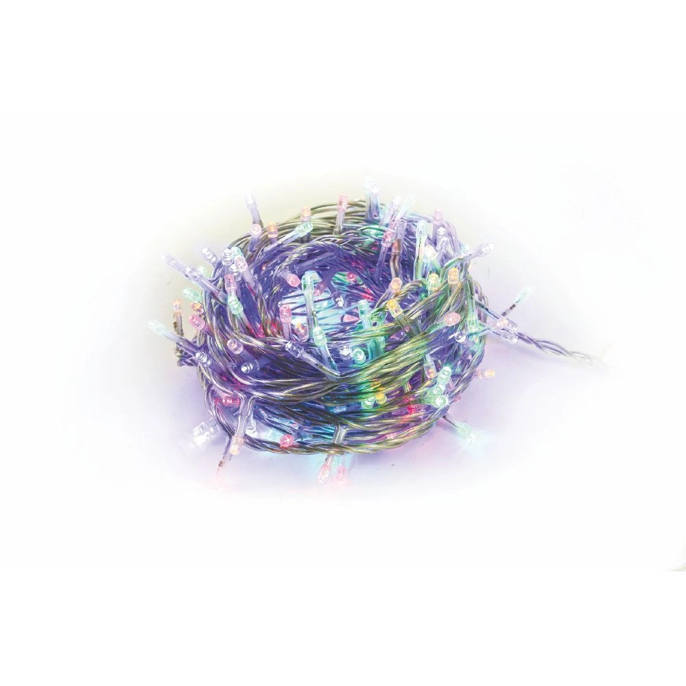 FILO 240 LED MULTICOLOR PER INTERNO CON FILO TRASPARENTE