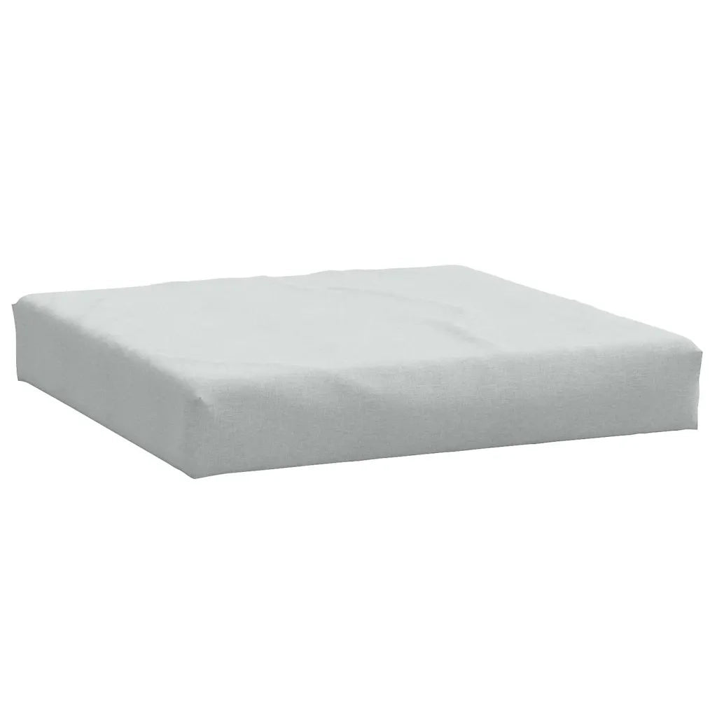 Cuscini per Pallet 3 pz | Cuscini per sedie Grigio Chiaro M¨¦lange in Tessuto