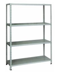 SCAFFALE KIT SECURKIT 30X 80 H.151 GRIGIO 4 RIPIANI