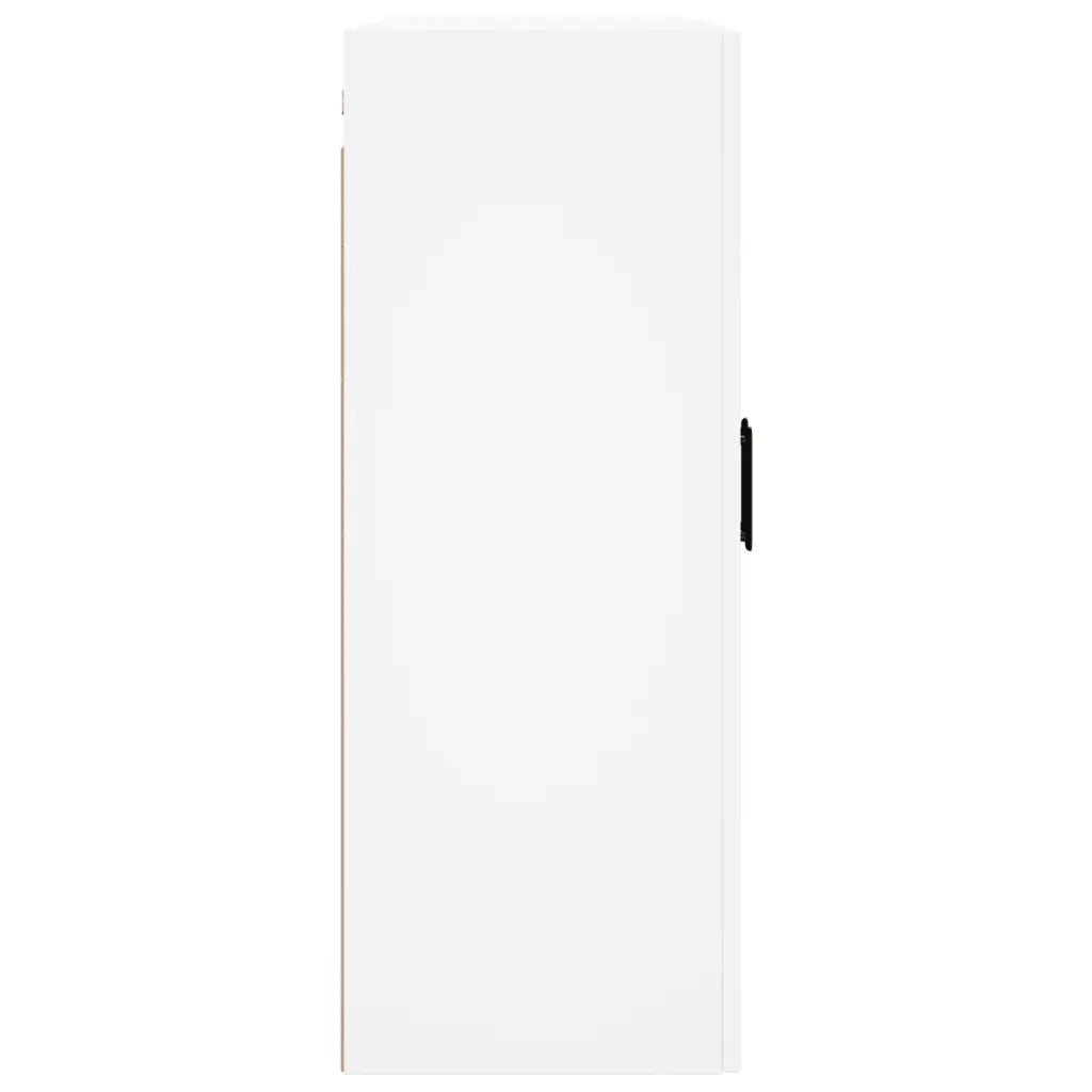 Armoire murale blanc 69,5x34x90 cm
