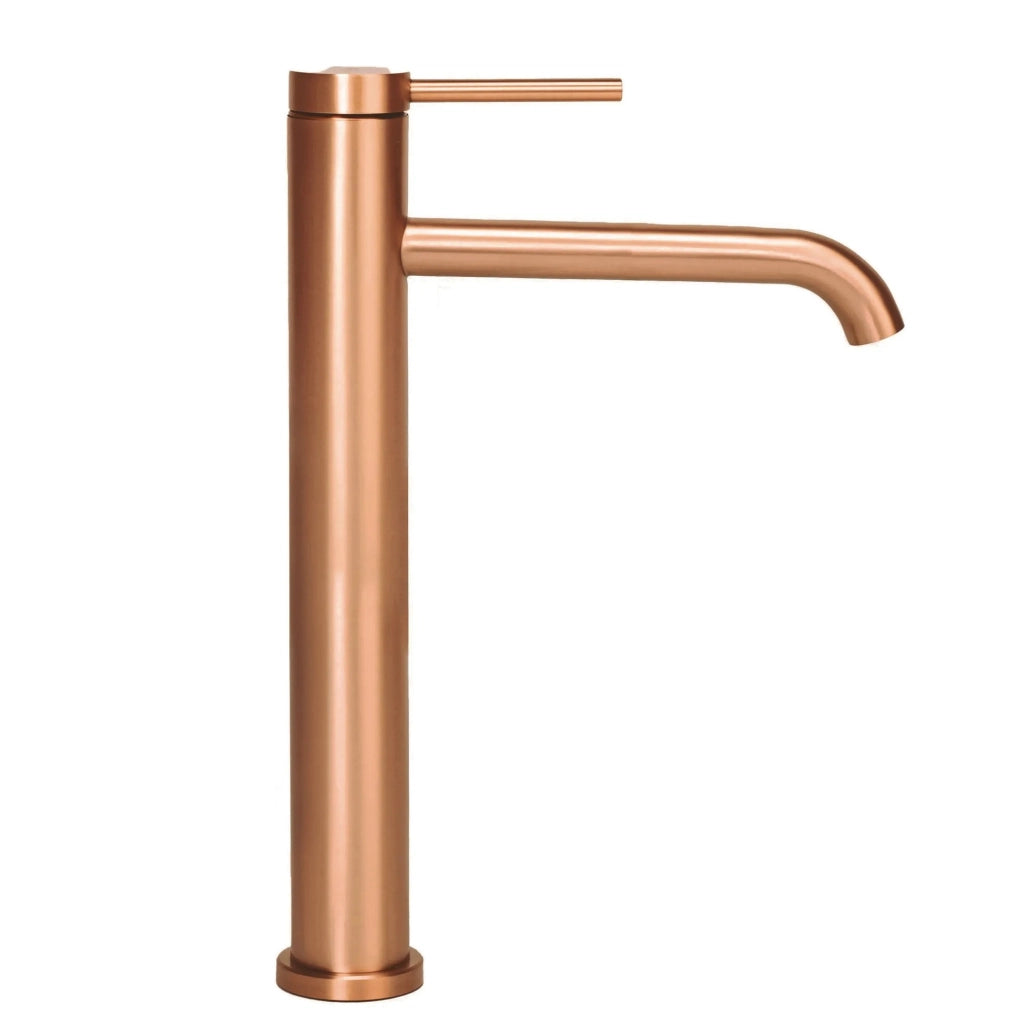 Rubinetto Da Lavabo Rea Clif Brush Copper High