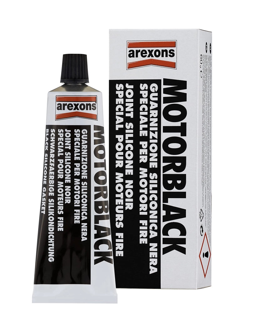 Guarnizione Siliconica Nera Motorblack Arexons 60 g