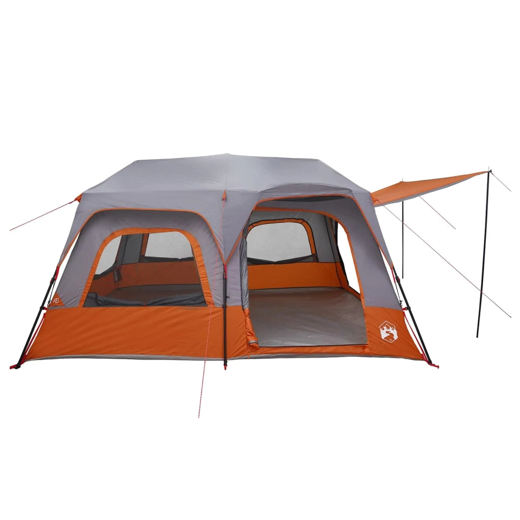 Tenda Istantanea 8 persona Grigio e arancione 42017486