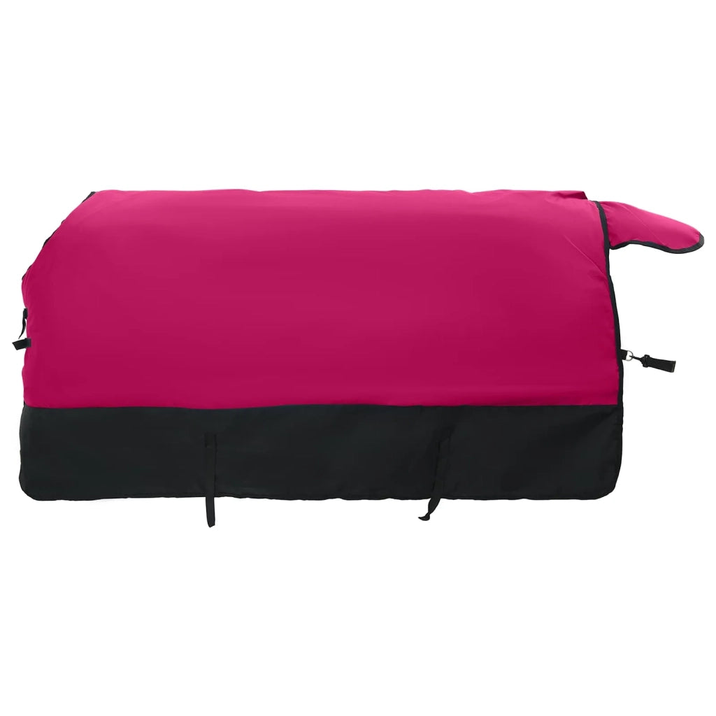 Coperta per Cavalli Rosa e Nero 155 cm Poliestere 42013085