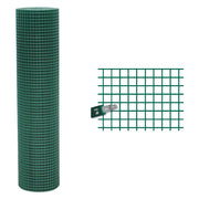 Rete elettrosaldata plastificata 100x10 mt