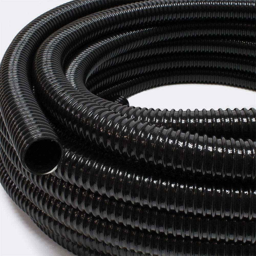 Tubo di aspirazione da 50 metri tubo a spirale 32 mm (1 1/4") - Nero 4216404