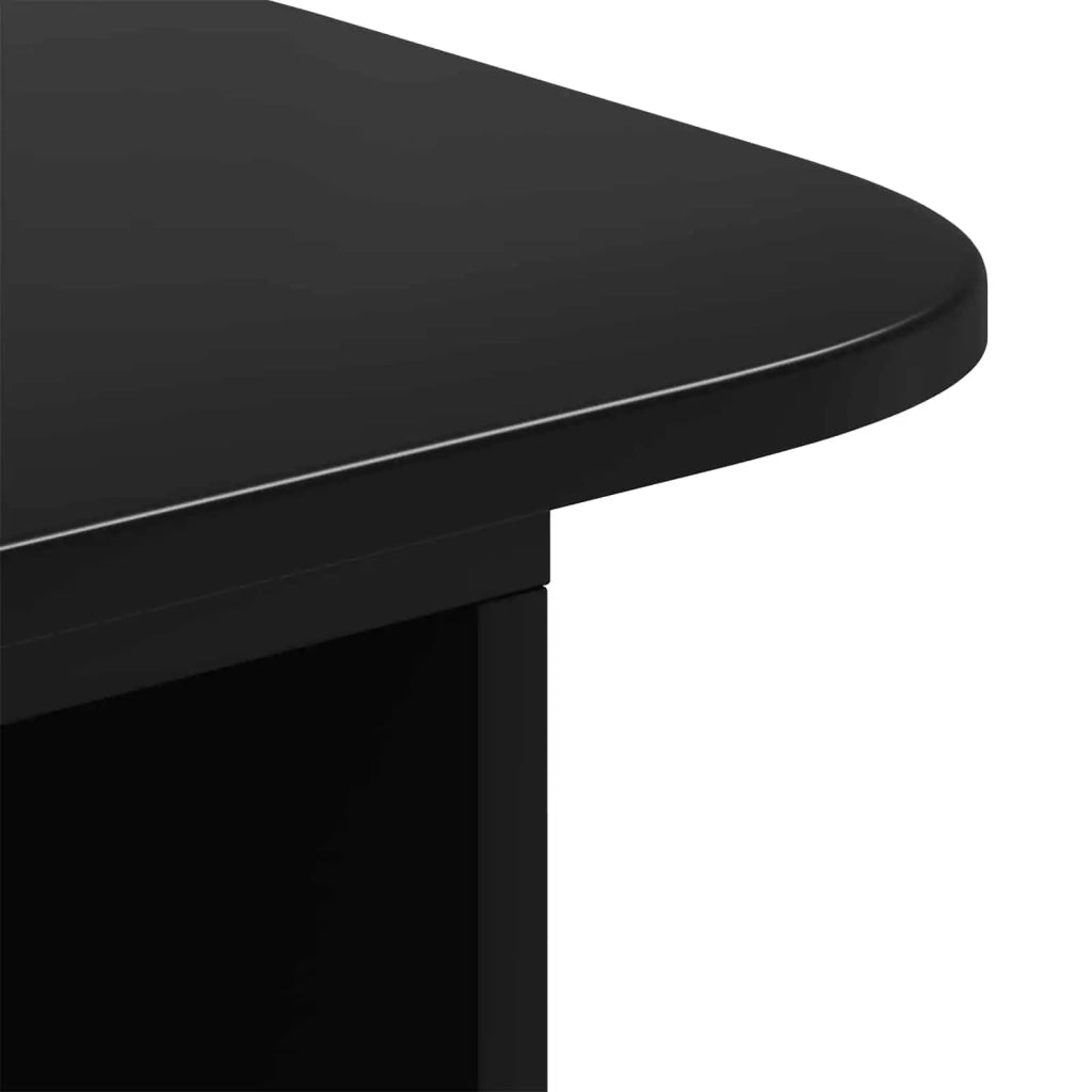 Tavolo consolle Nero 93 x 40 x 75 cm Legno ingegnerizzato 891151