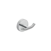 Appendiabiti doppio da muro in acciaio inox Cromall 2326 Gedy serie EROS Cromato
