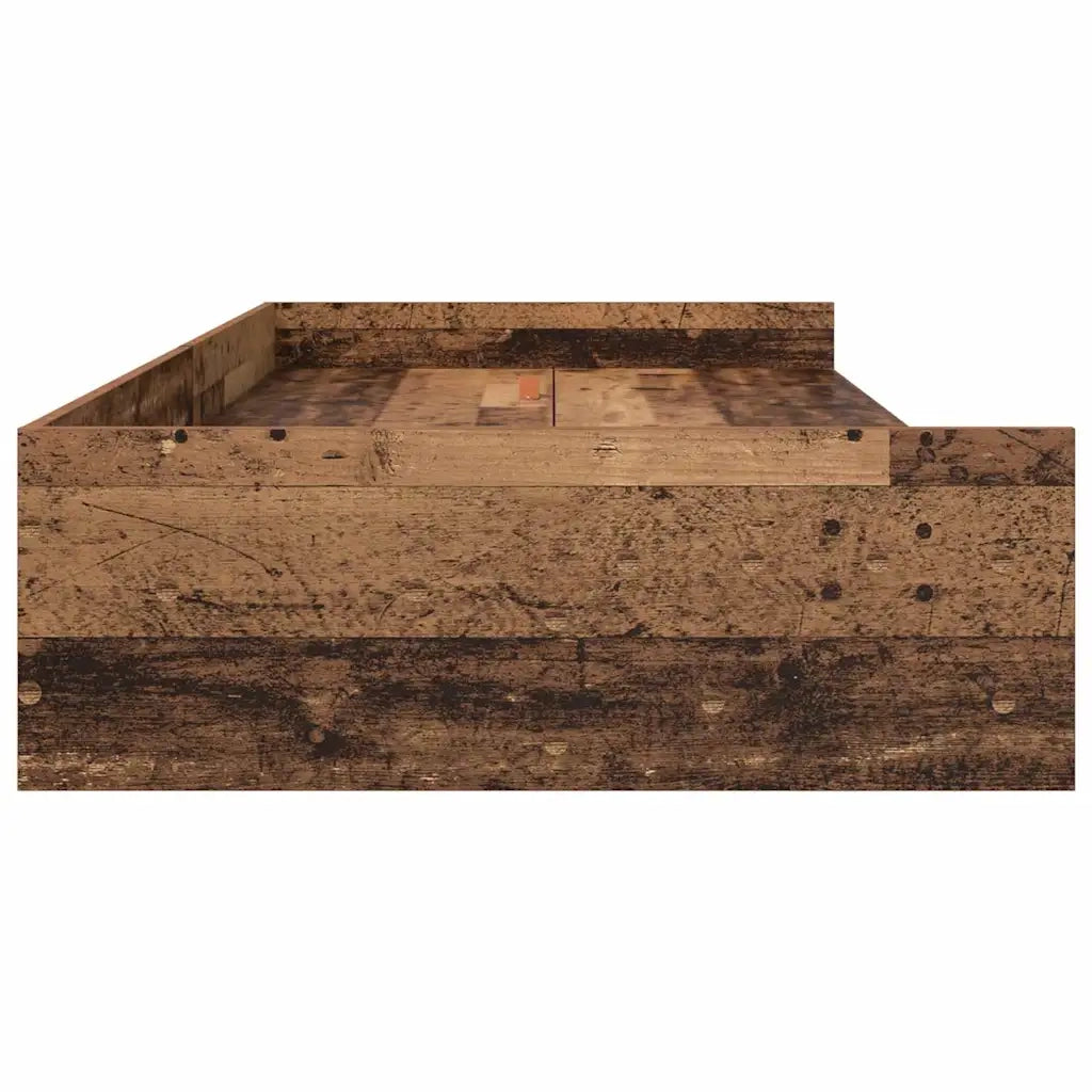 Struttura del letto Legno vecchio 90 x 200 cm Legno multistrato 3335235