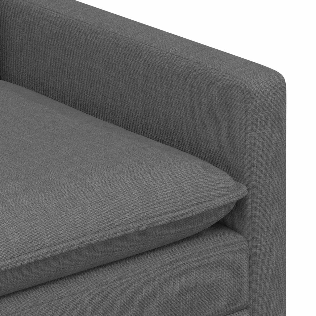 Divano Grigio Scuro Tessuto 42028748