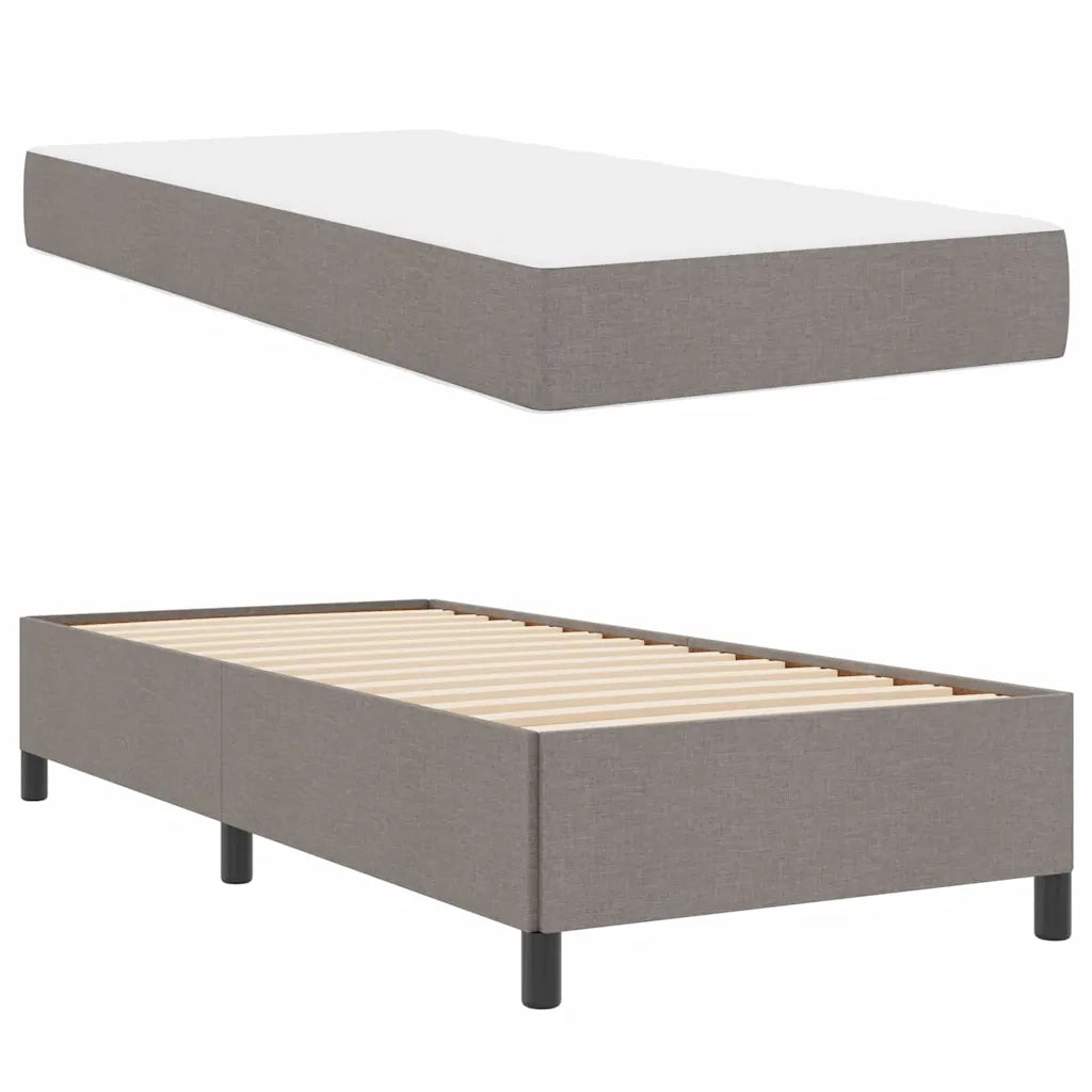 Letto a molle con materasso Talpa 90 x 190 cm Tessuto