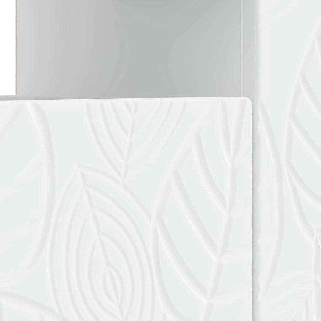 Mobile TV LED DELFT 153 x 35 x 43 cm Bianco 897125