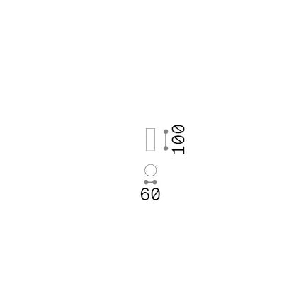 Plafoniera Collezione LOOK Finitura Bianca GU10 Dimmerabile 28W Ideal Lux