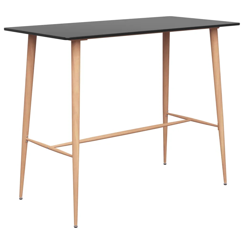 Set da Bar 5 pz Nero e Grigio 3057461