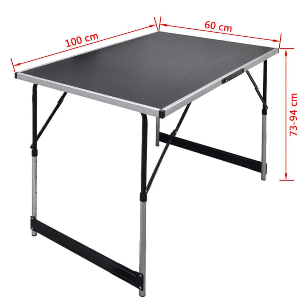 Wallpapering Tables 3 Pcs. Foldable, Height-adjustable