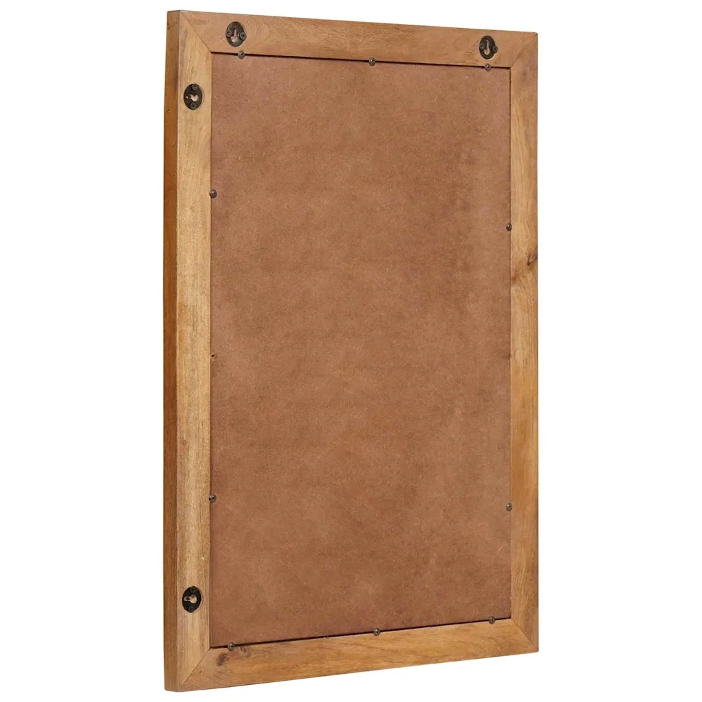Specchio da bagno con specchio Marrone Chiaro 70 x 50 x 2,5 cm 4018111