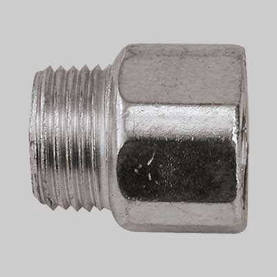 PROLUNGA 3/8 ACCIAIO - MM 50 - 1 pezzi - MADE IN ITALY